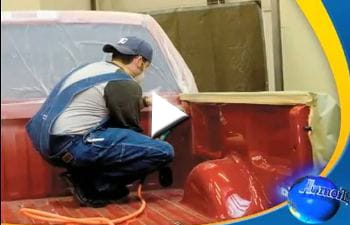 Watch video on spray-in bed liner steps