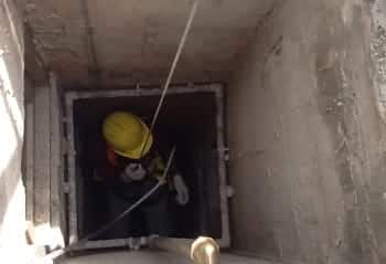 Inspection of refuse chutes