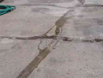 Repair damaged concrete then coat