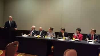 ArmorThane Visits South America on MO Trade Mission 1 Bogota trade mission panel