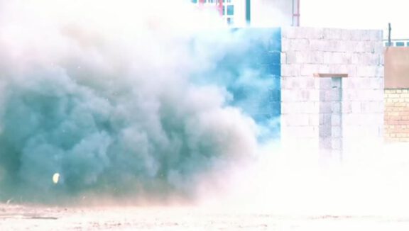 Iraq blast test
