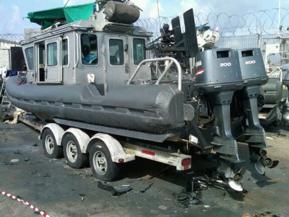 Military patrol boat