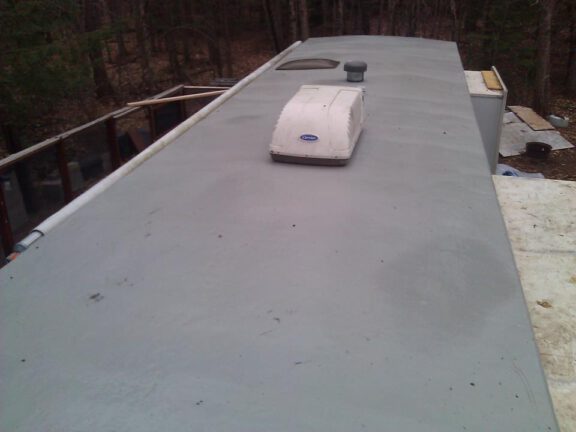 RV roof repair