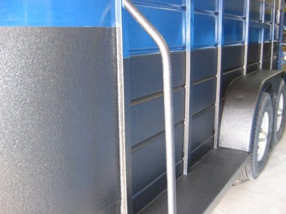 Trailer coating outside
