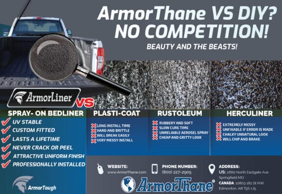 ARMORLINER VS DIY 1