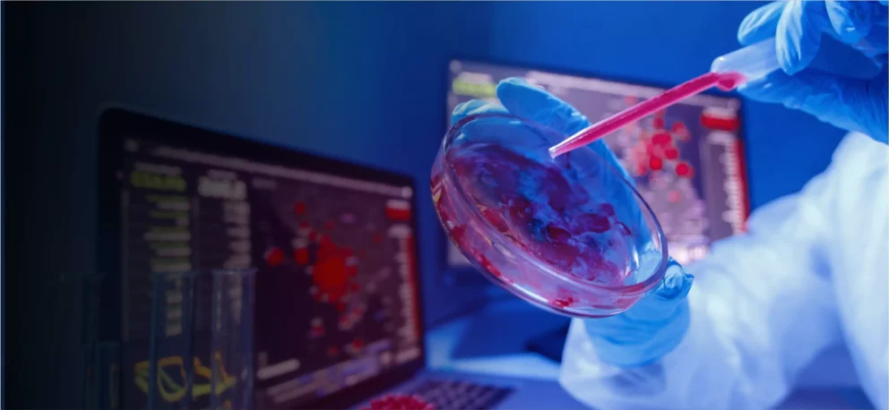 Lab testing of antimicrobial coatings