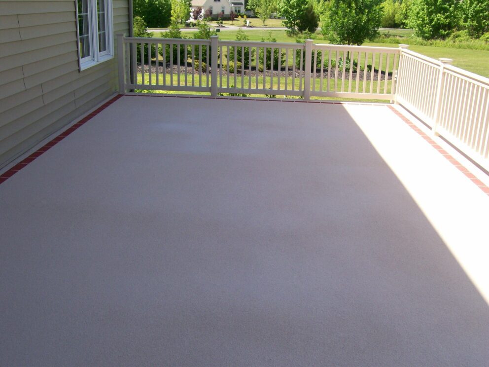 Renovating A Swimming Pool Deck With Polyurea Coatings 6 Finished Deck min