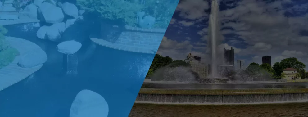 Water features slider