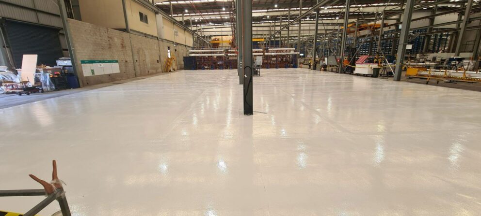 ArmorThane Amazon Warehouse Coating Polyurea