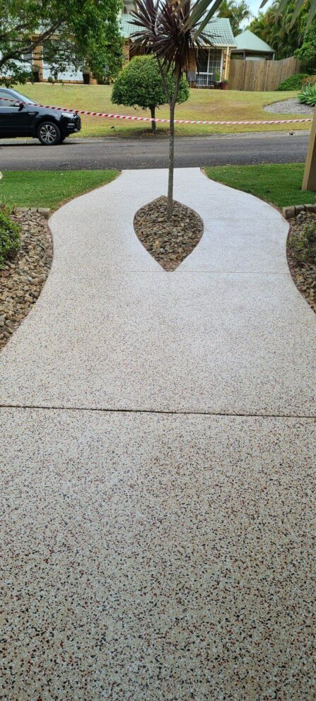ArmorThane Split Driveway Polyurea Coating