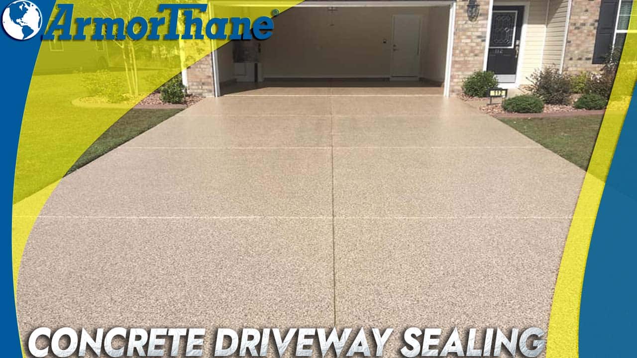 Concrete Driveway Sealer ArmorThane Polyurea Polyurethane