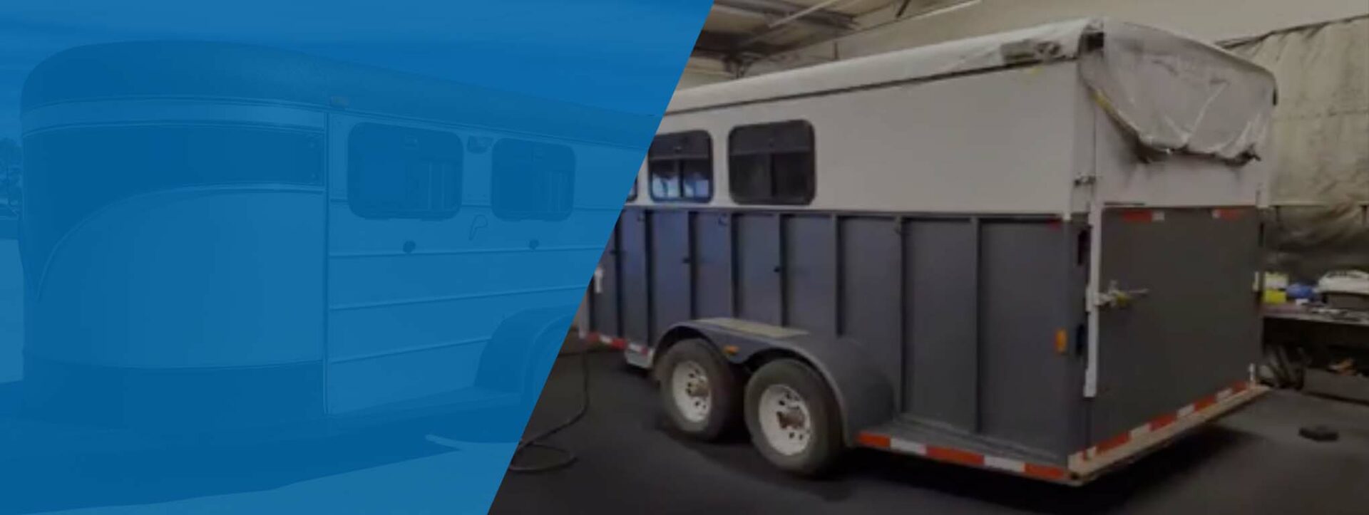 horse trailer slider