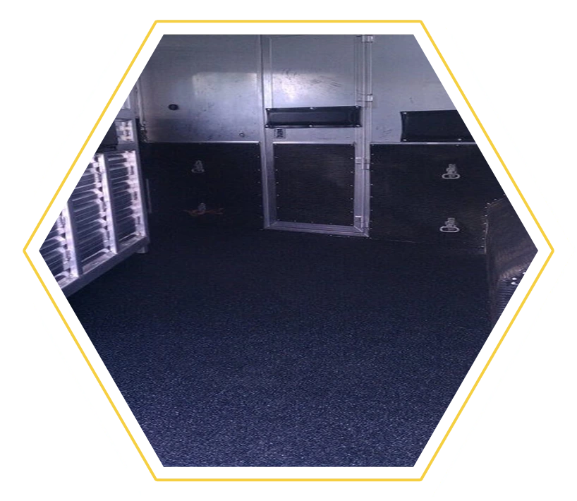 Polyurea Horse Trailer Coating 2 Horse trailer