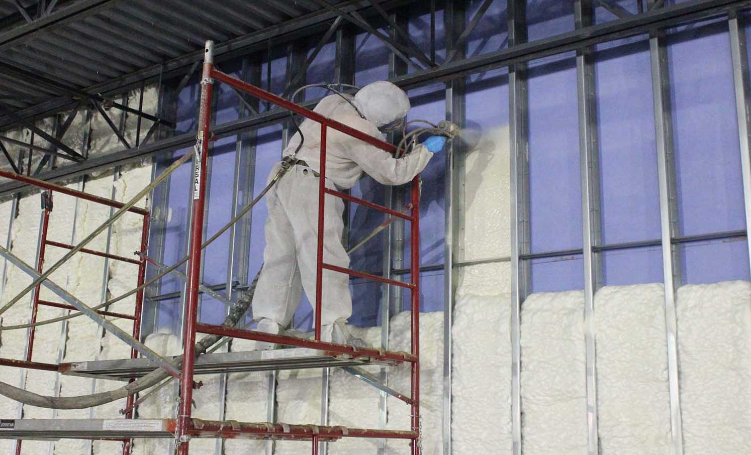 Commercial Foam Insulation ArmorThane Polyurea Polyurethane