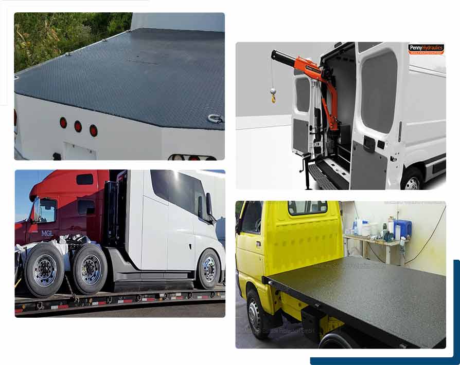 Commercial Trucks & Equipment ArmorThane Polyurea Polyurethane Protective Coating Equipment