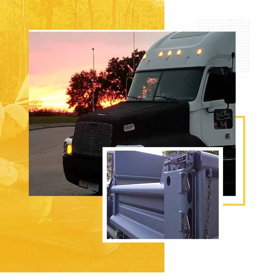 Material Handling Equipment 2 commercial trucks