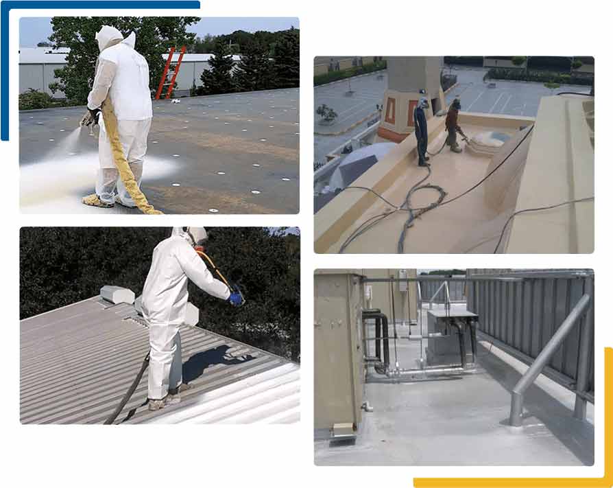Chemical Coating Products 1 Roof Chemical Coating Products Application