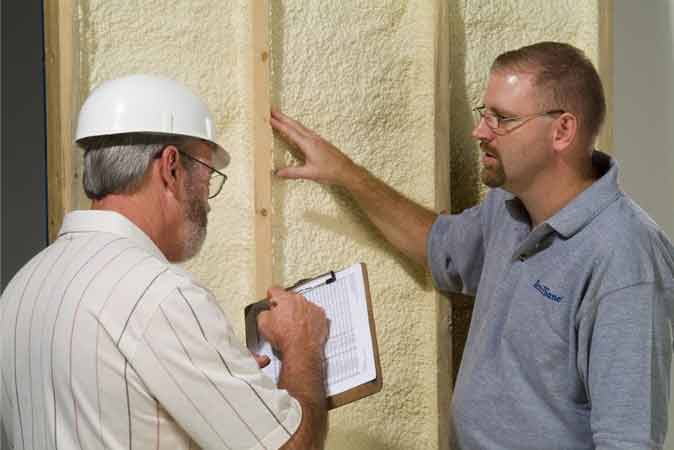 Spray Foam Insulation 23 foam 1