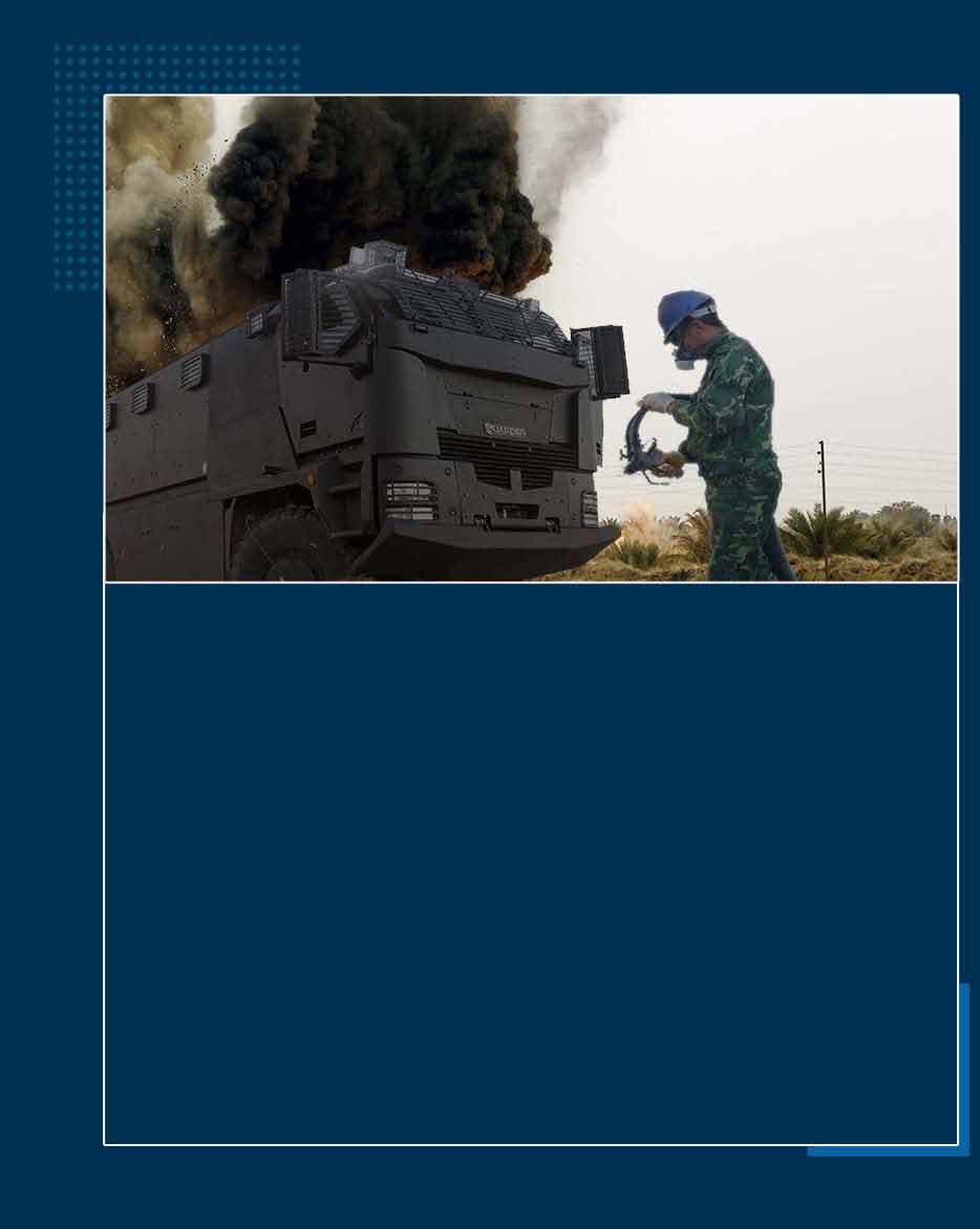 Military / Blast mitigation Protection 5 Military blast protection polyurea box