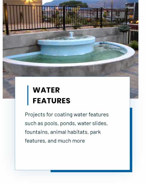 Water features