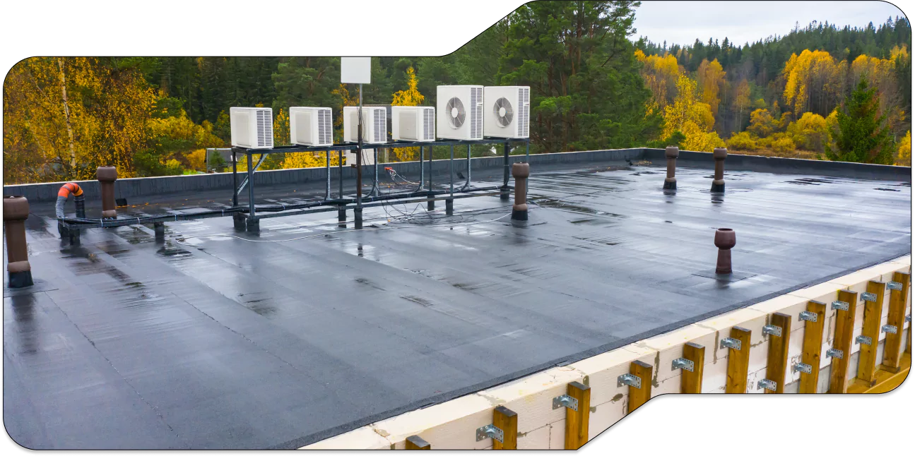 WATERPROOFING YOUR ROOF  WITH ARMORTHANE POLYUREA​​