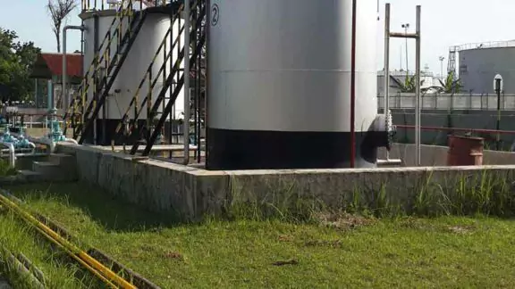 Industrial 3 Coated secondary containment pit
