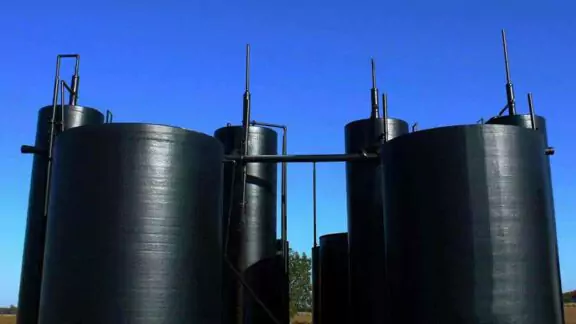 Industrial 5 Oil tank spill containment