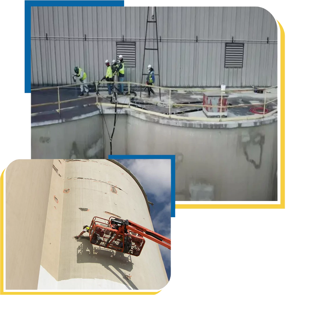 Silo Sealing/Waterproofing 1 Silo seal