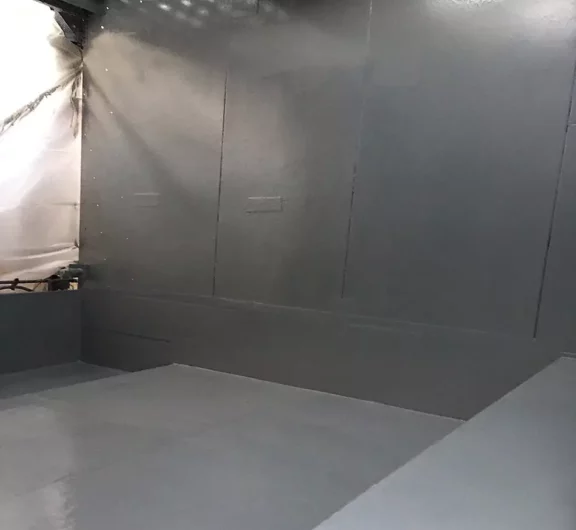 Completed cooling tower reliner ArmorThane Coatings