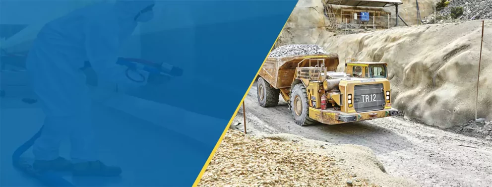 cyanide polyurea containment in gold mines