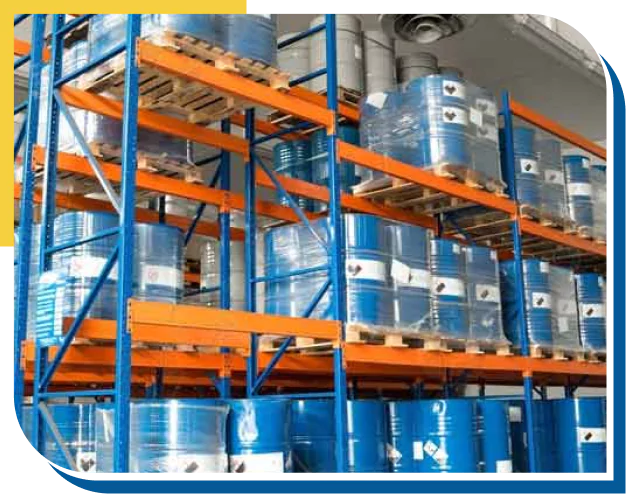 Storage of Industrial Drums