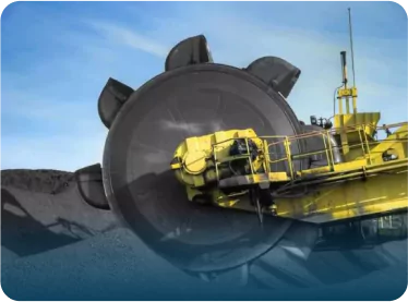 Large mining machine