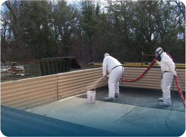 Industrial Roof Spray Foam