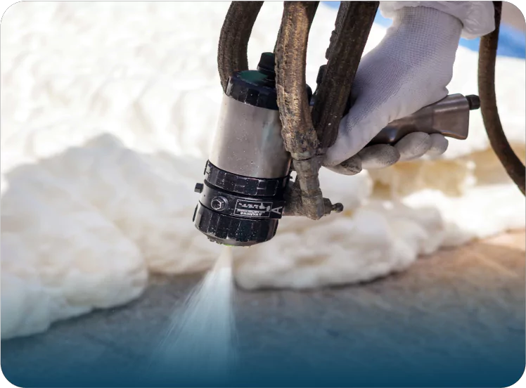 Spray foam Roofing