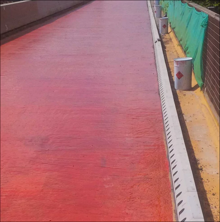 Red Bridge Deck Waterproofing
