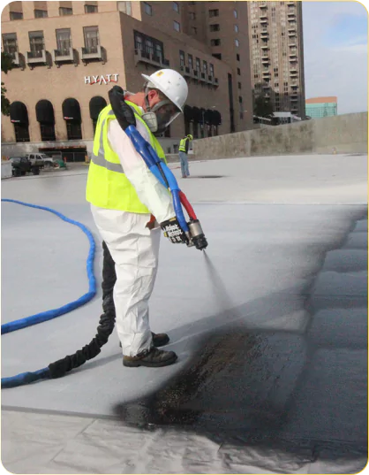 Polyurea secondary containment spray coatings