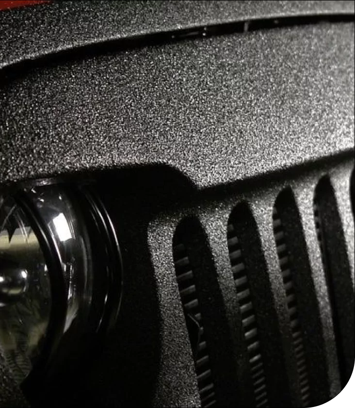 Polyurea off-road vehicle coatings