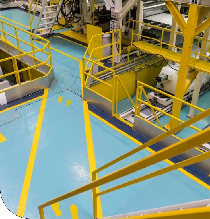 Epoxy Safety Flooring for Industrial Workspaces