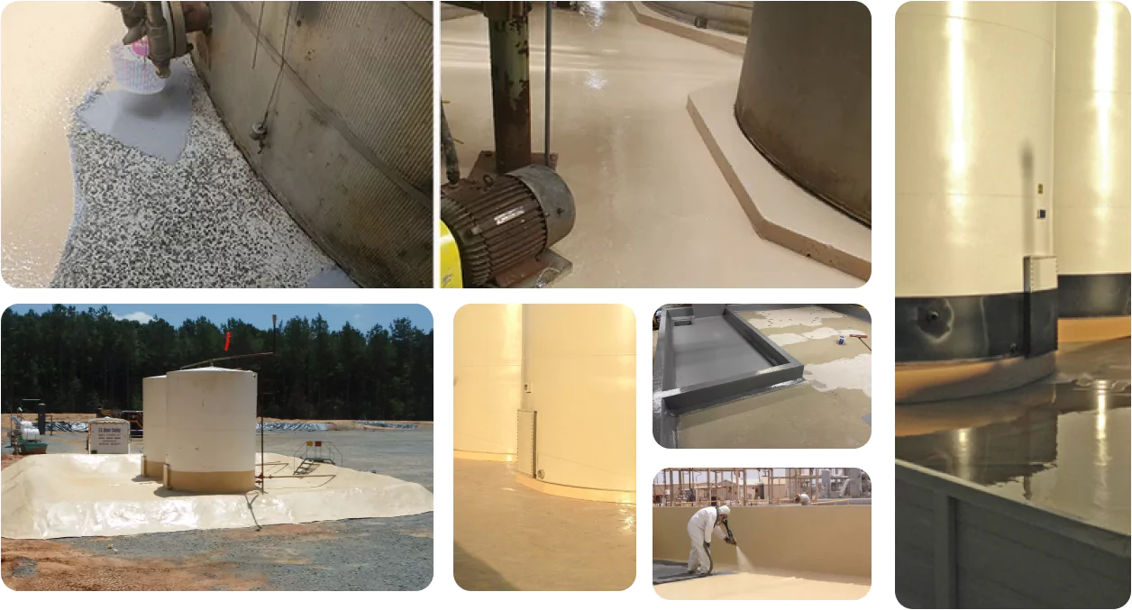 Tank coating and containment protection