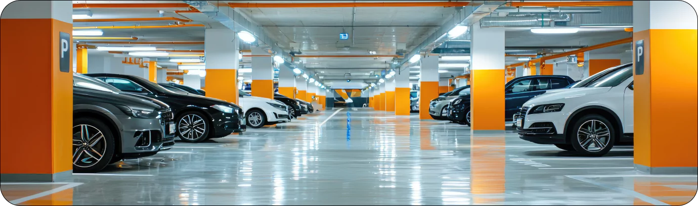 Parking garage protective coatings