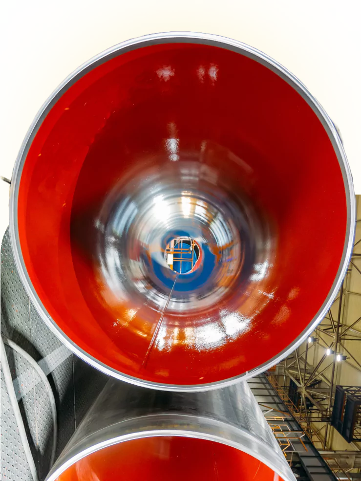 Armorthane pipeline coating