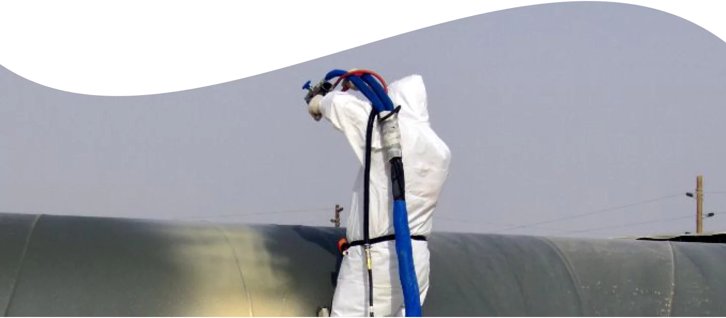 pipeline spray coating