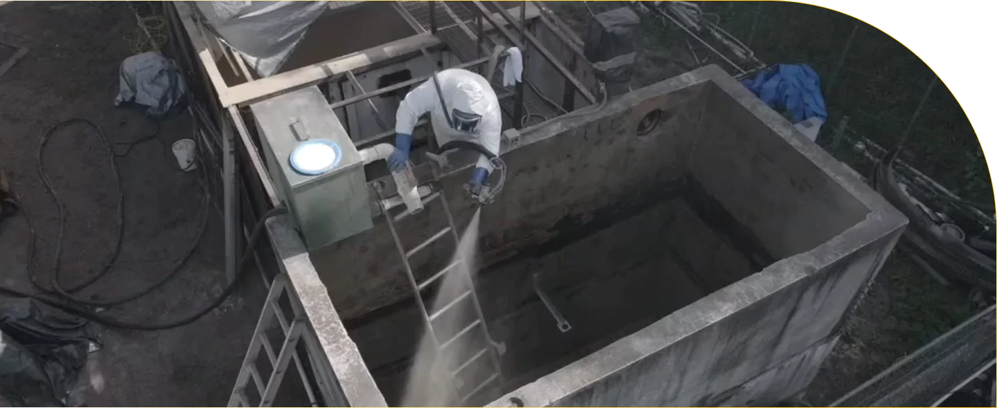 Industrial Tank Coating and Maintenance Process