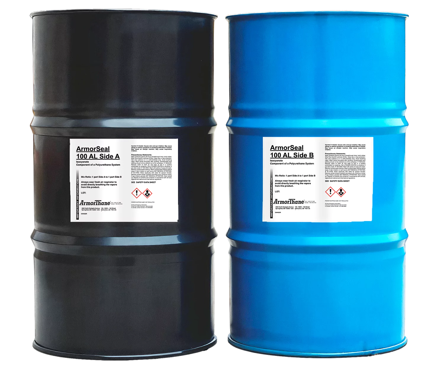 armorseal100al drums ArmorThane Coating