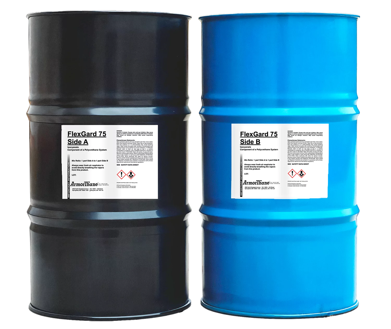 flexgard75 drums ArmorThane Coating