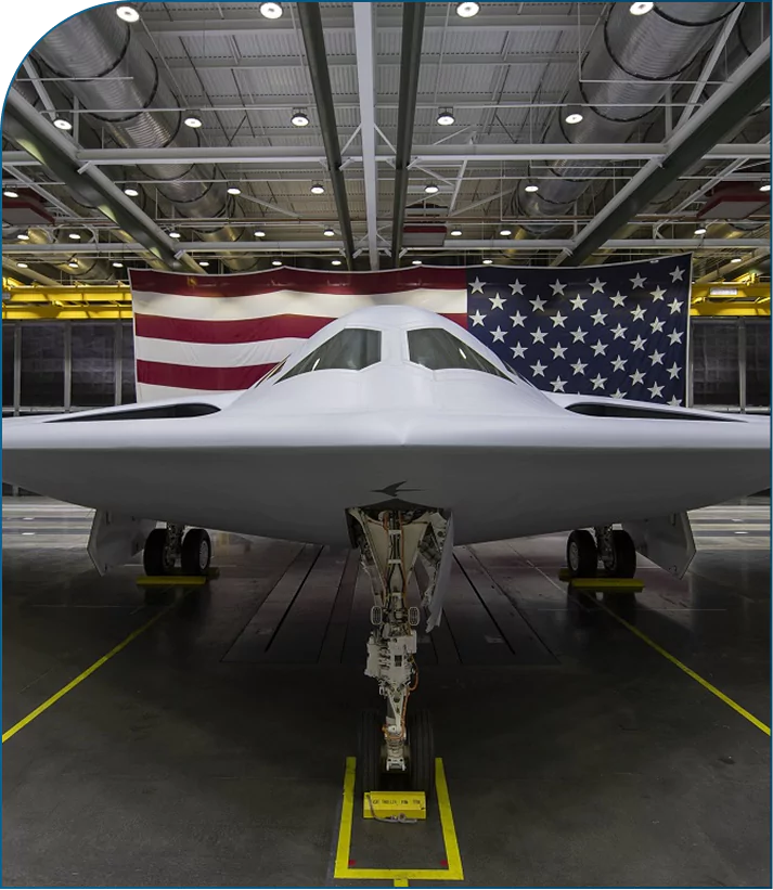 Aircraft with protective radar absorbent coating material