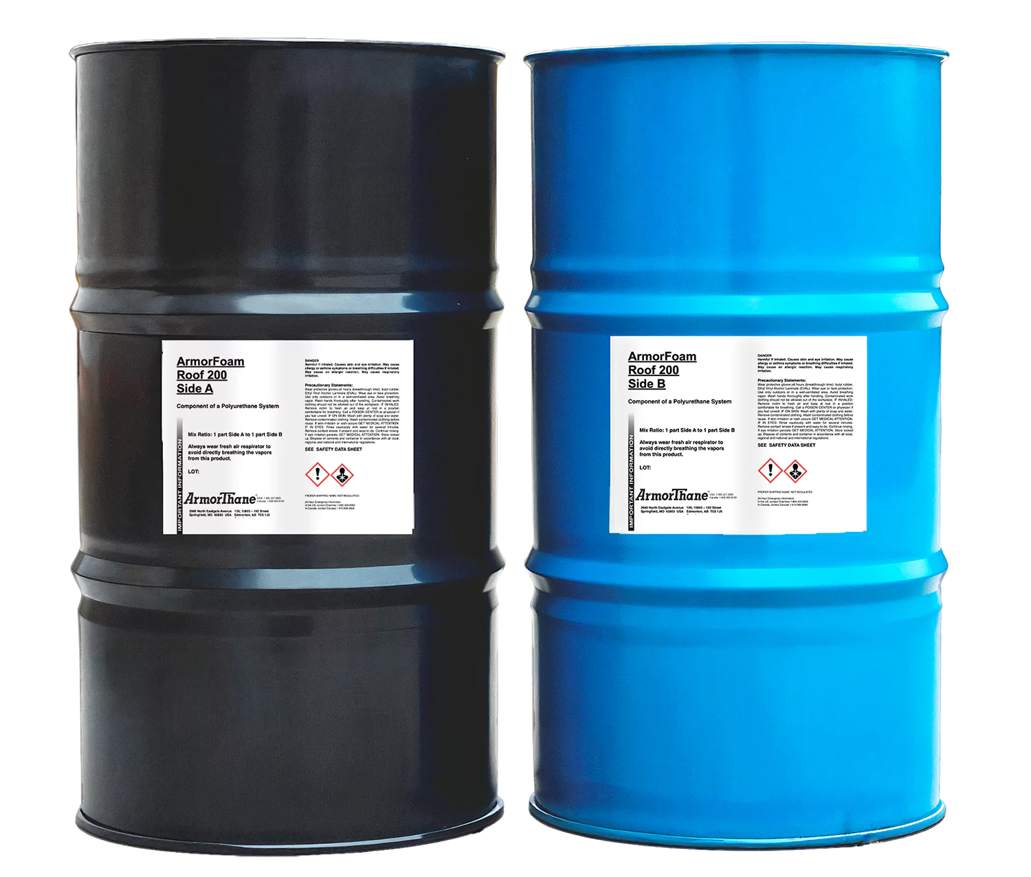 roof200 drums ArmorThane Coating