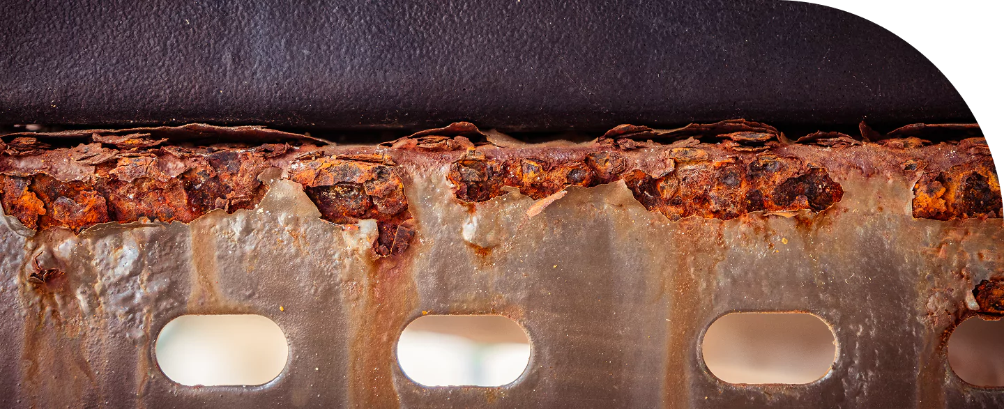 POLYUREA STOPS CORROSION IN ITS TRACKS
