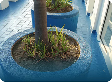 Planter Box Polyurea Coatings