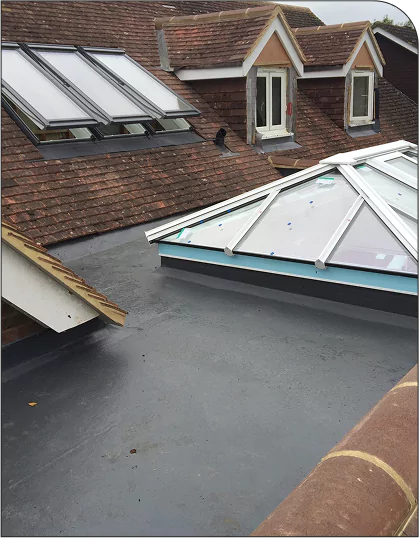 BASPOLYUREA FLAT ROOF WATERPROOFING